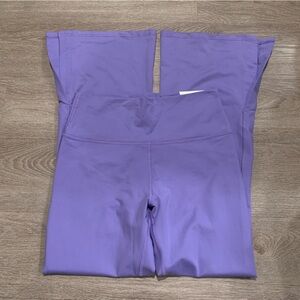 NWT Aerie Offline Purple Wide Leg Leggings Size XL